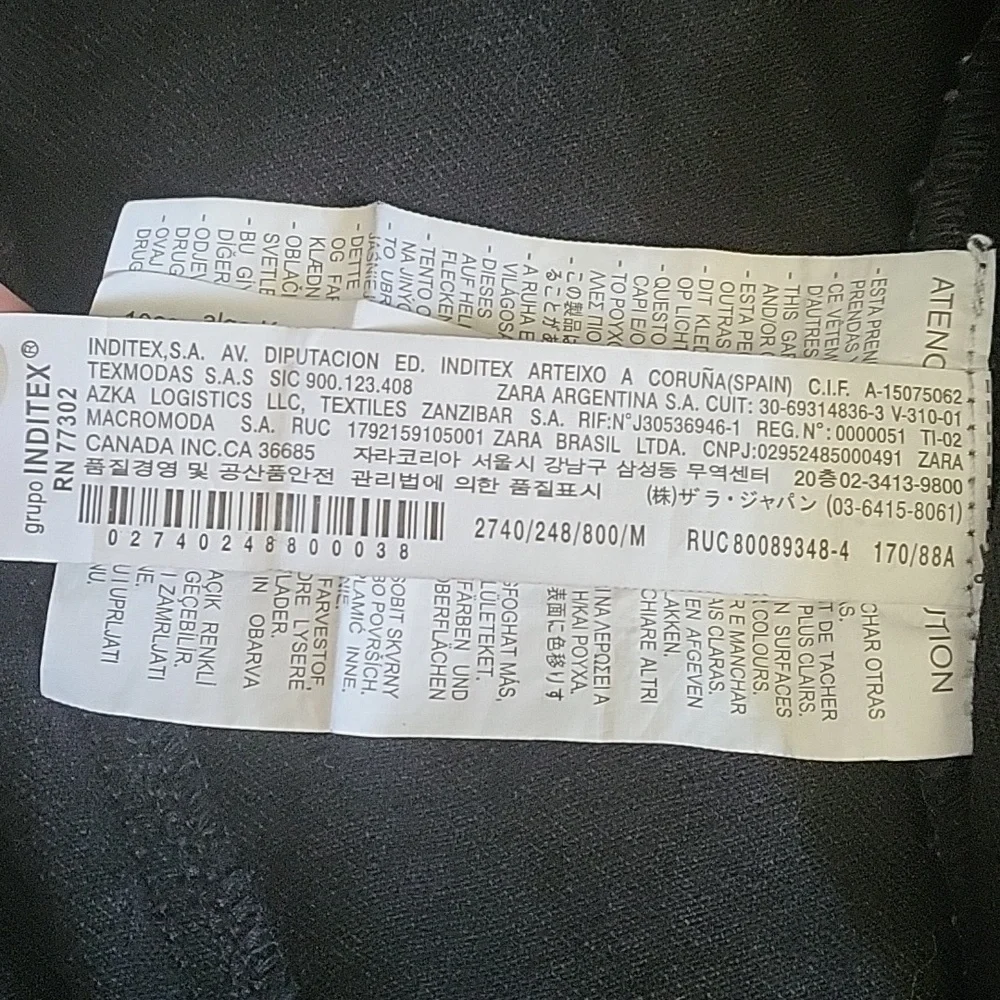 Zara Fringe Jean jacket size M - Picture 7 of 17